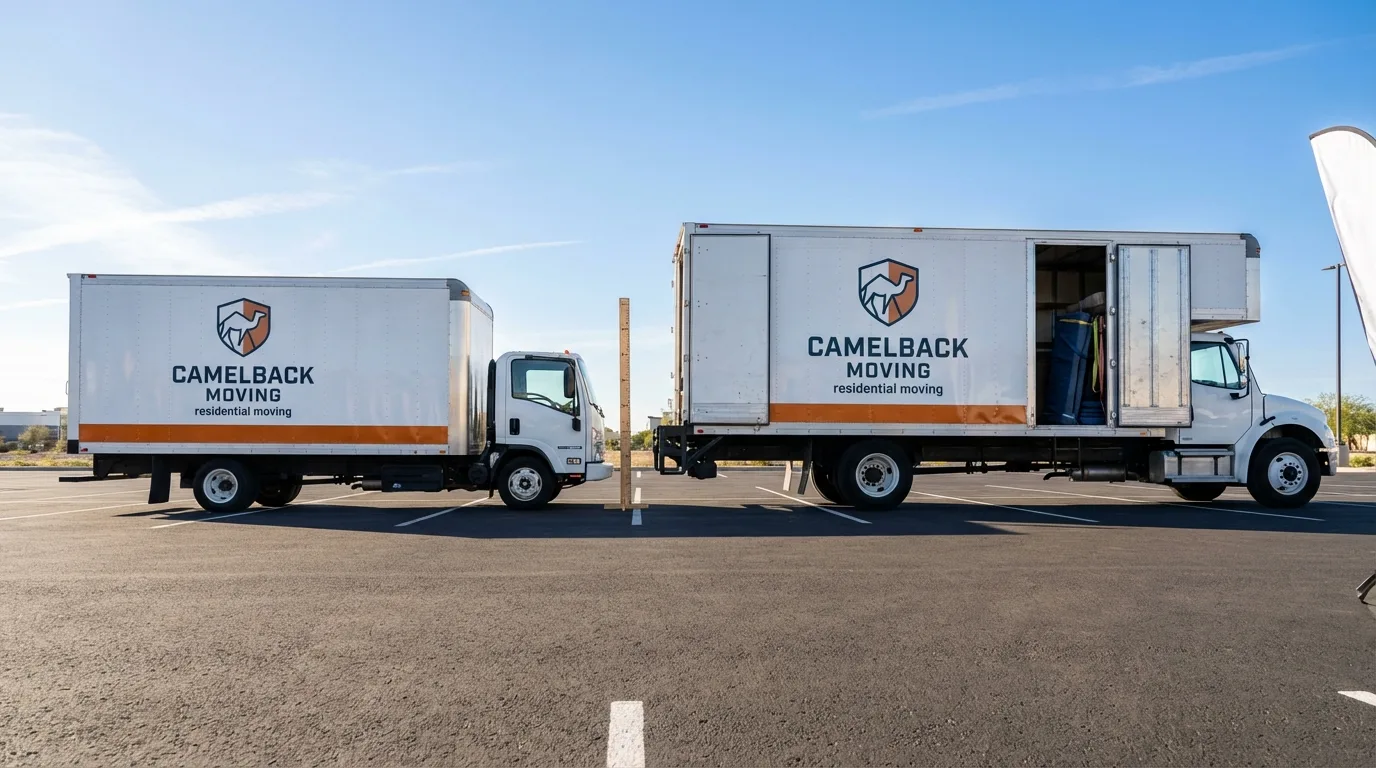 Moving truck size capacity guide in Sulphur Springs